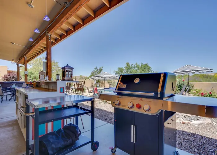 Ferienhaus Cozy Mtn-view W/ Pool & Hot Tub!